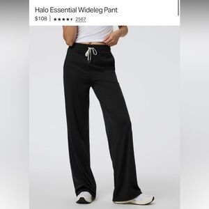 Vuori Halo Essential wide leg sz S